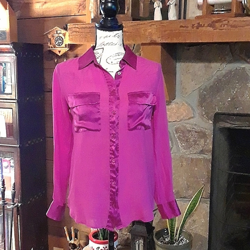 Equipment Femme silk blouse S